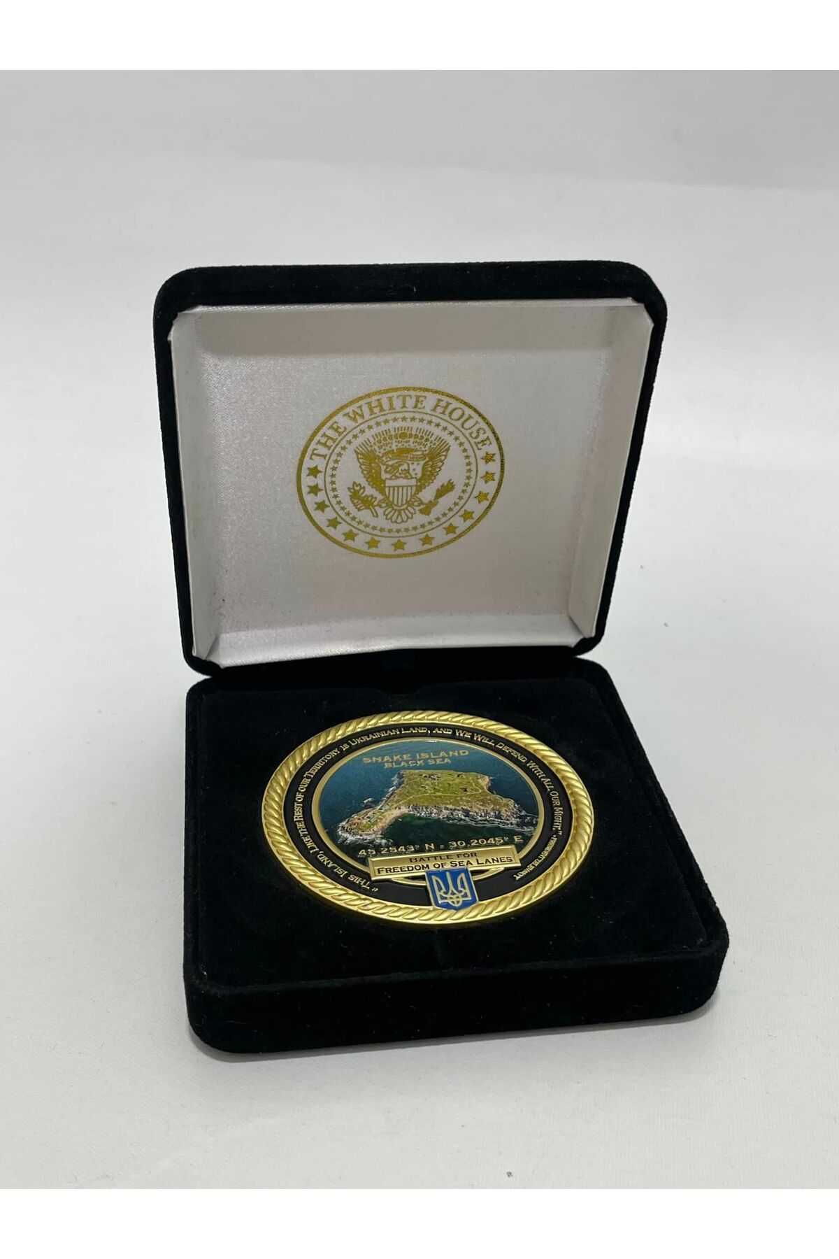 Hasyılmaz The White House Coin #9 Snake Island Hatıra Parası