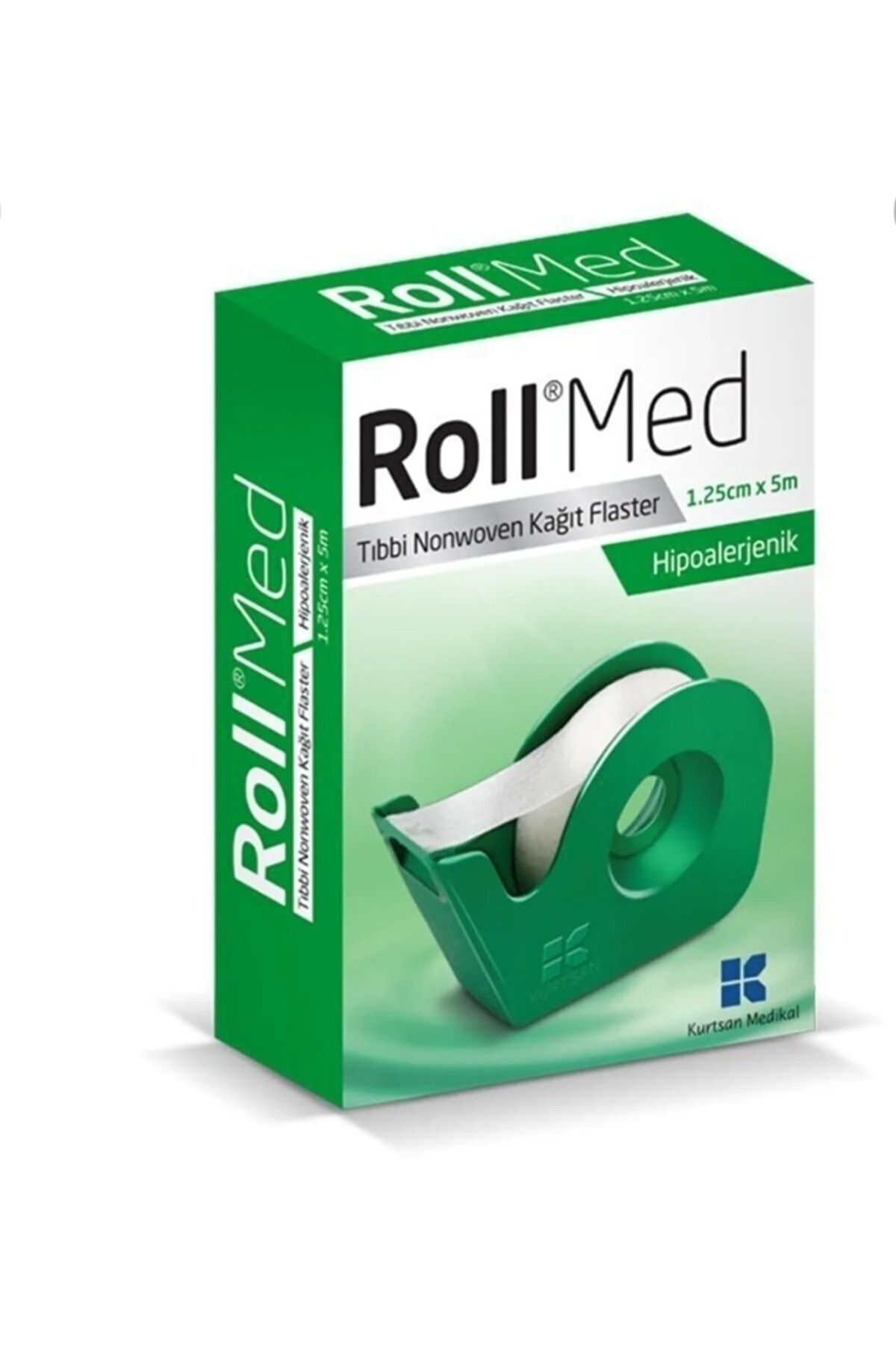 Roll Med 1.25 Cm X 5 M Tıbbi Nonwoven Kağıt Flaster