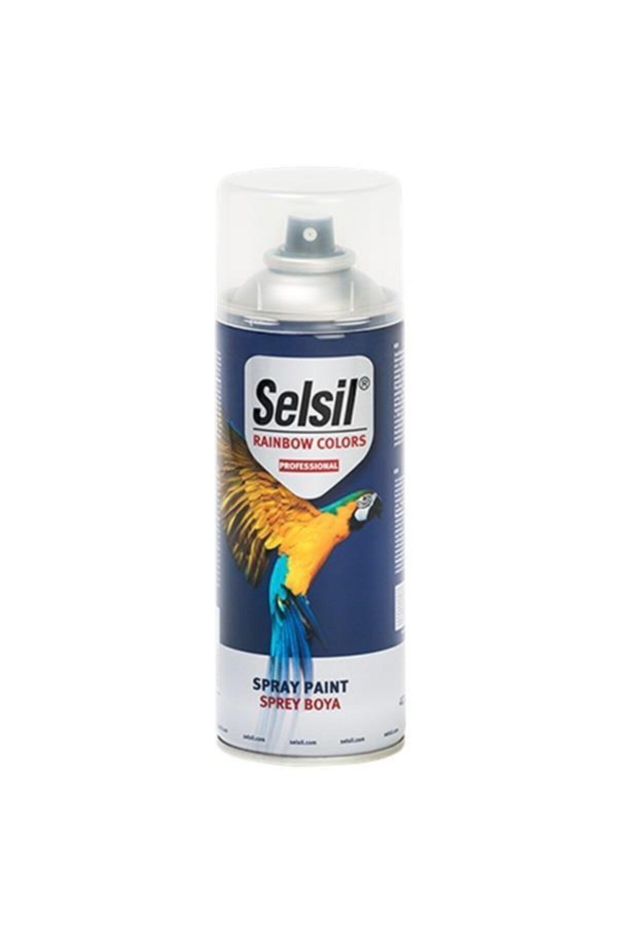 Selsil Rainbow Colors Akrilik Sprey Boya 400ml Trafik Sarı