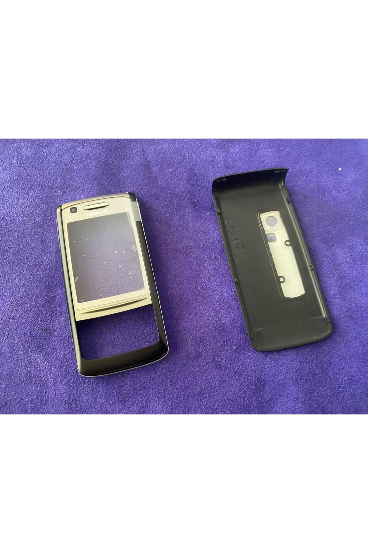Hasyılmaz Nokia 6280 Ön Arka Kapak Siyah(TUŞSUZ) - 6280 Kapak
