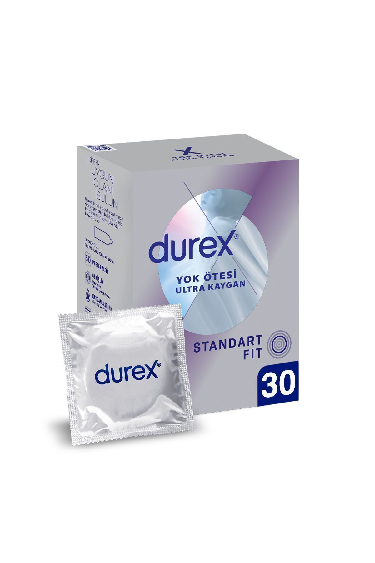 Durex Yok Ötesi Ultra Kaygan 30'lu Prezervatif