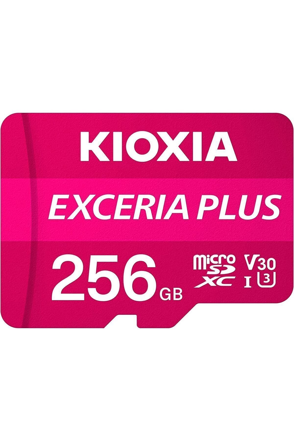 Kioxia 256gb Excerıa Plus Microsd C10 U3 V30 Uhs1 A1 Hafıza Kartı