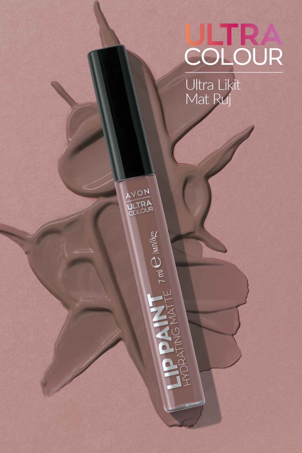 Avon Ultra Colour Ultra Likit Mat Ruj 7 Ml. Nude Attitude