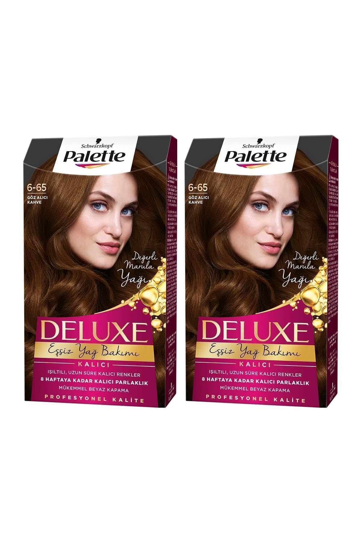 Palette Deluxe 6-65 Göz Alıcı Kahve X 2 Adet Saç Boyası