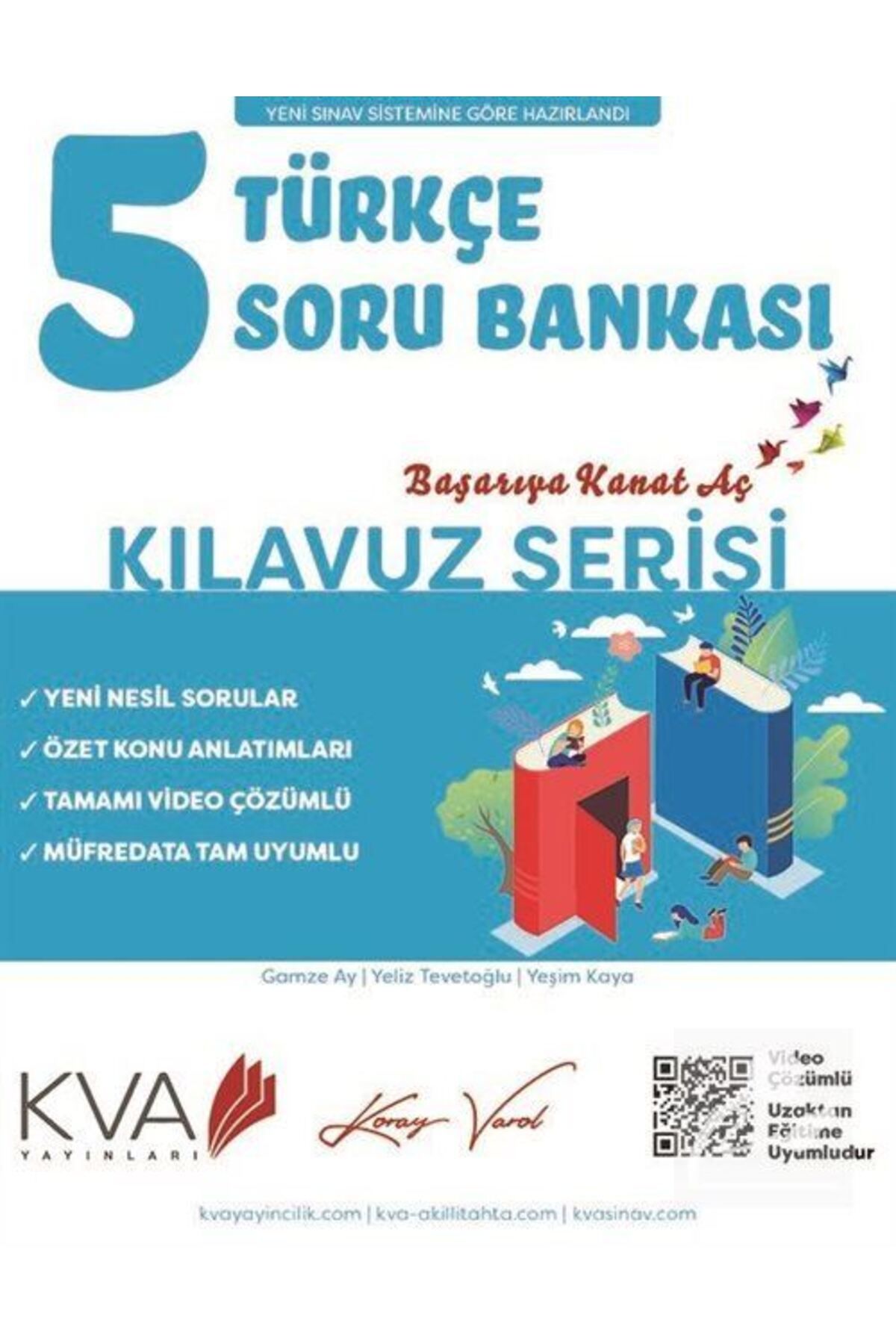 Koray Varol Yayınları 5. Sınıf Kılavuz Serisi Türkçe Soru Bankası