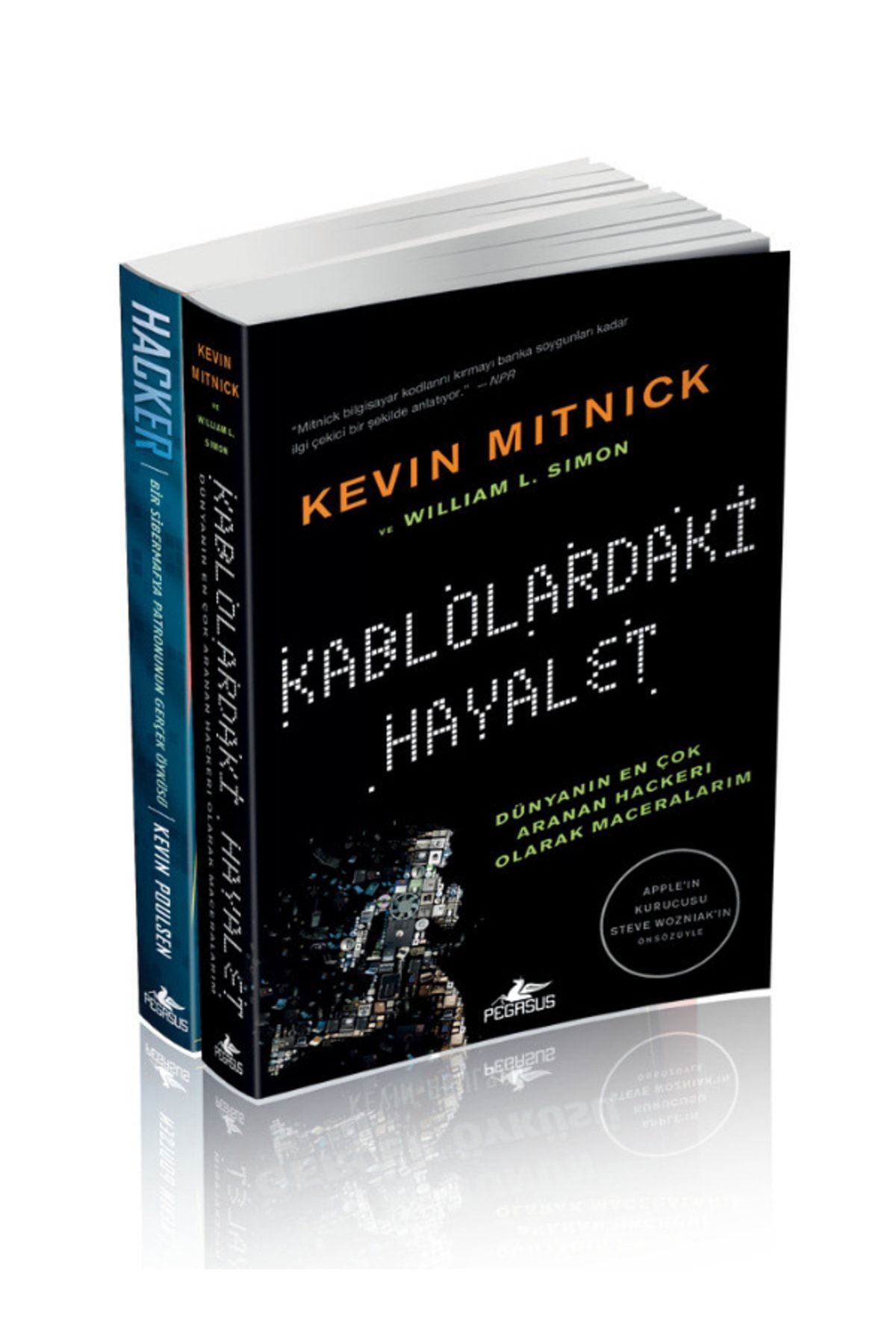Pegasus Yayınları Ünlü Hackerlar Ve Hikayeleri 2 Kitap Set – Kevin Mitnick - Kevin Poulsen