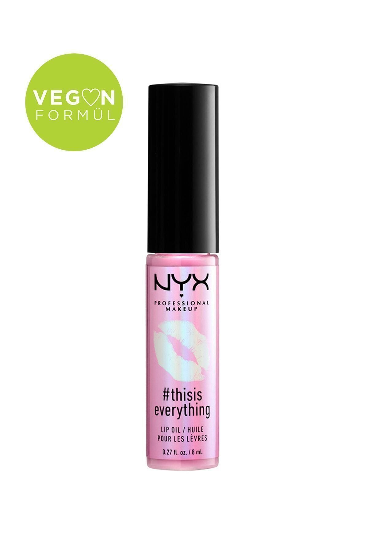 NYX Professional Makeup Dudak Bakım Yağı - This Is Everything Lip Oil Sheer Blush 800897185701