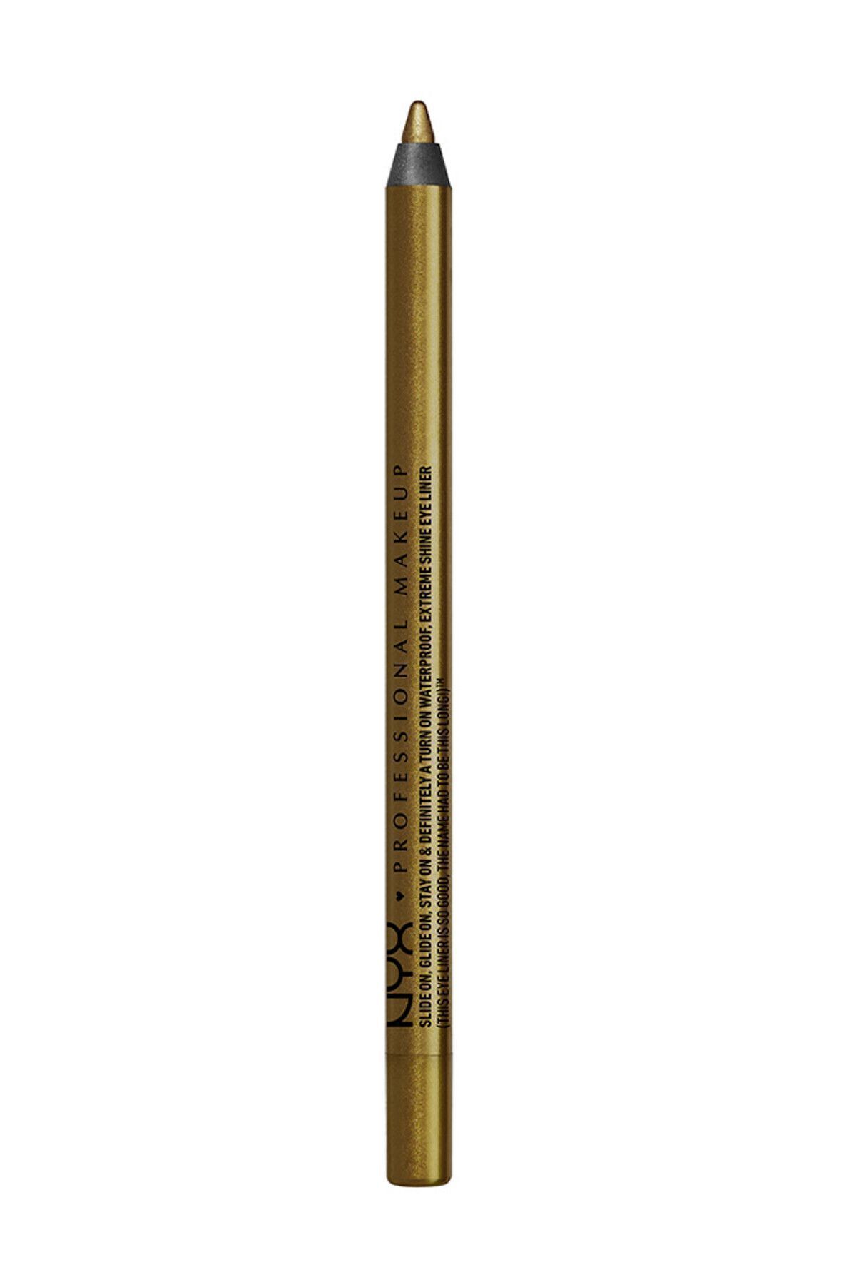 NYX Professional Makeup Yeşil Göz Kalemi - Slide on Eye Pencil Golden Olive 6 g 800897141202