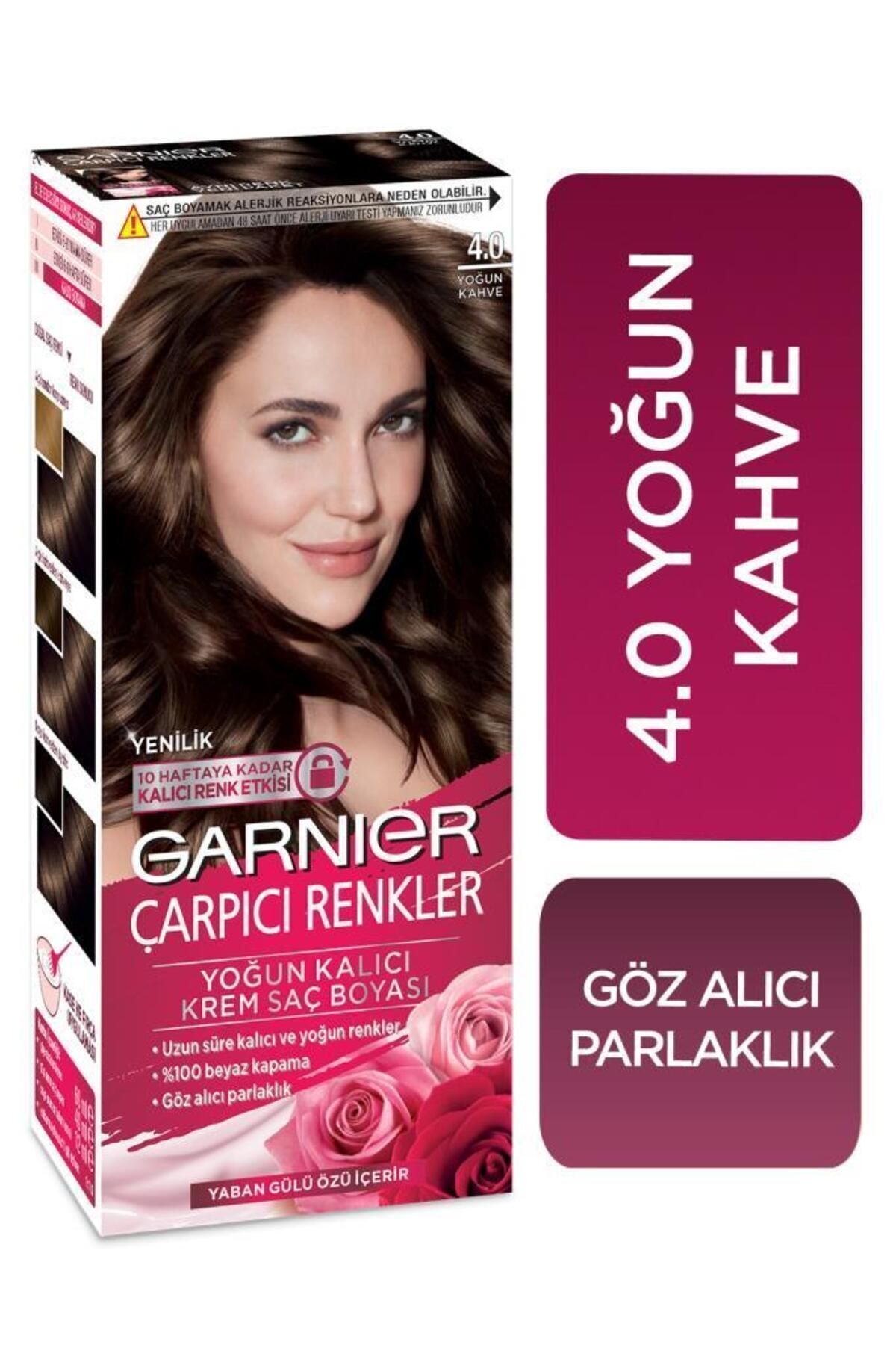 Garnier Saç Boyası - Çarpıcı Renkler 4.0 Yoğun Kahve