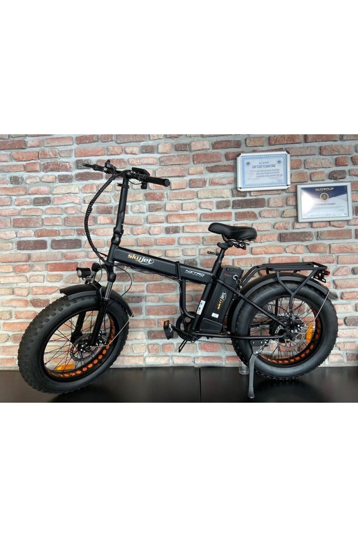 RKS Skyjet Nitro Pedal Destekl Elektrikli Bisiklet Siyah