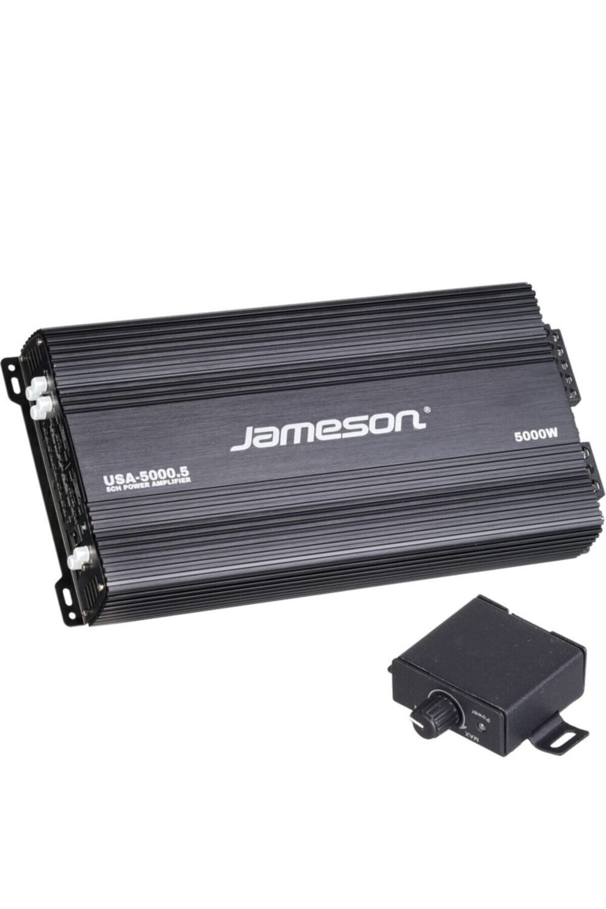 Jameson 5 Kanal 130w X 4ch+350w Rms Bass Kontrollü Oto Amfi Usa-5000.5
