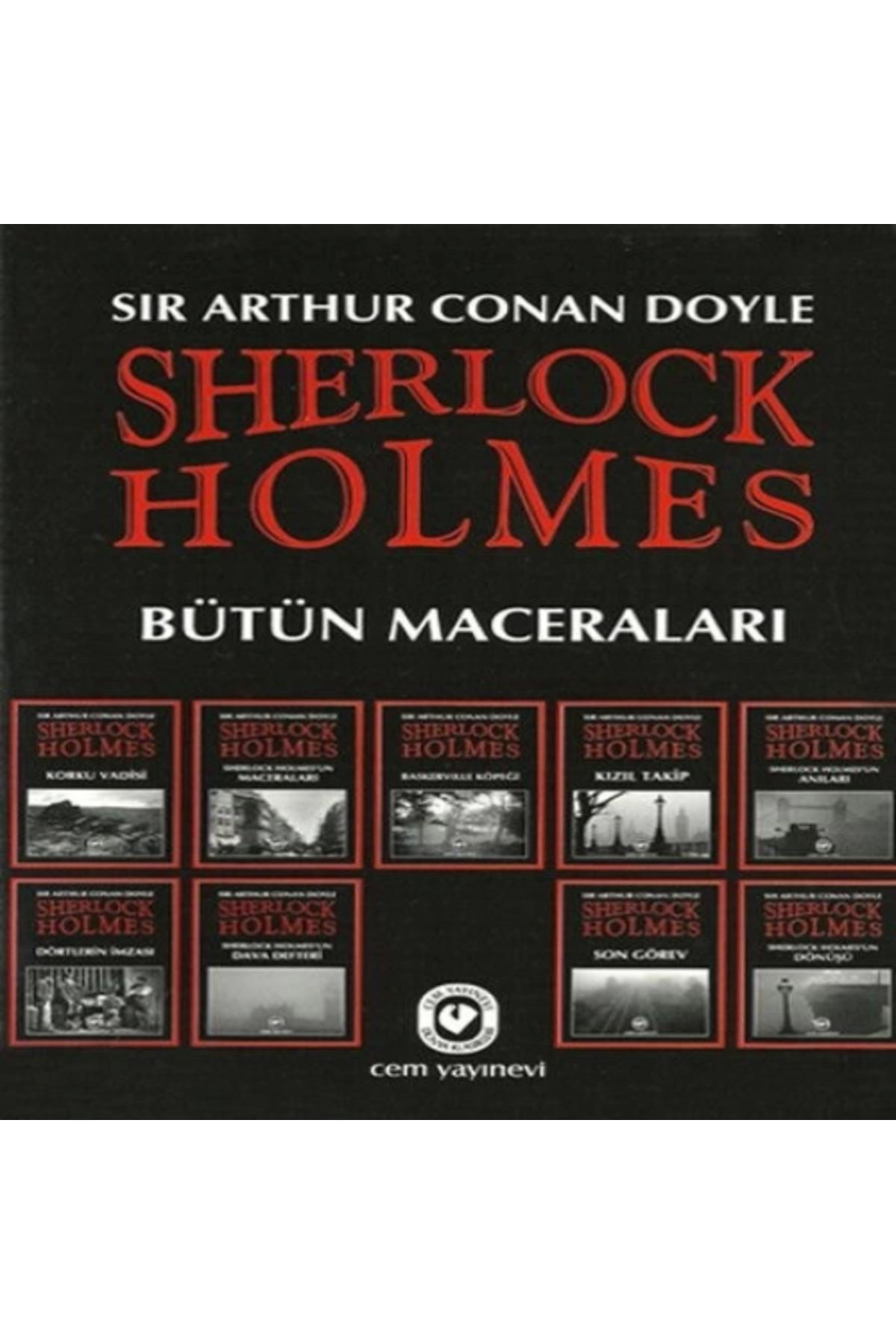 Cem Yayınevi Sherlock Holmes Bütün Maceraları (9 KİTAP TAKIM)