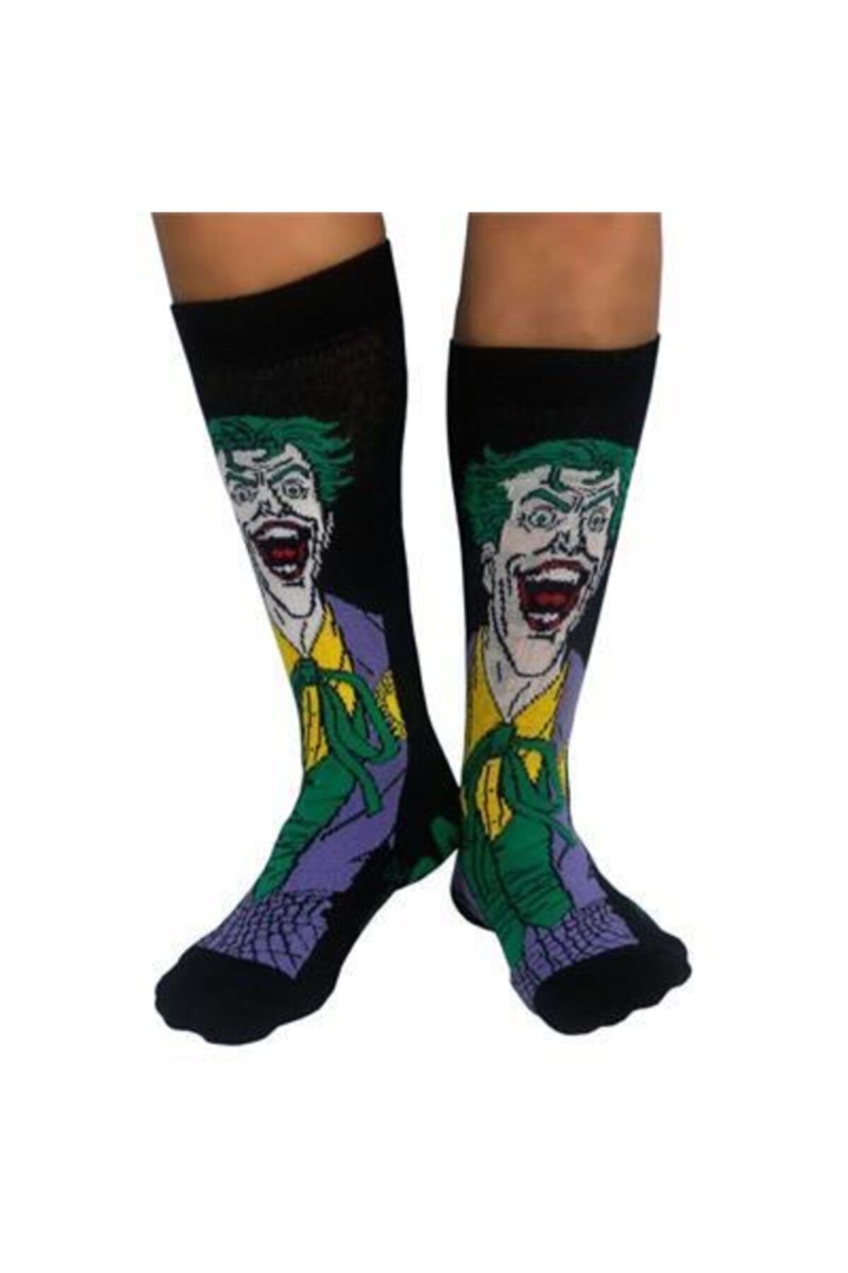 Köstebek Unisex Mor Joker Çorap.