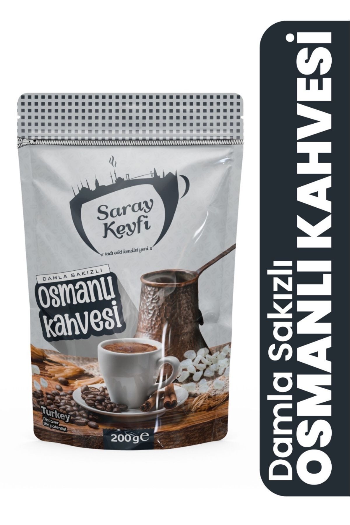 SARAY KAHVE Damla Sakızlı Osmanlı Kahvesi 200 Grm