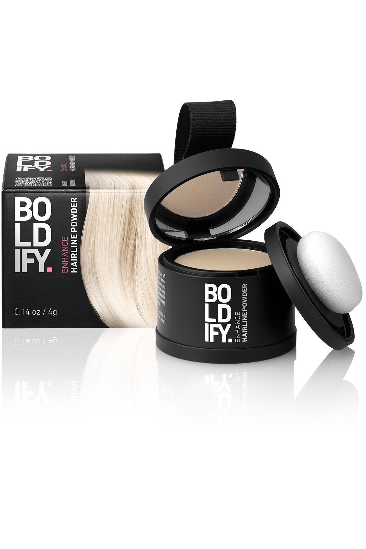 Boldify Saç Tozu ACIK SARI, Dolgunlaştırıcı Topik Tozu, Gizler & 48 saat etkili