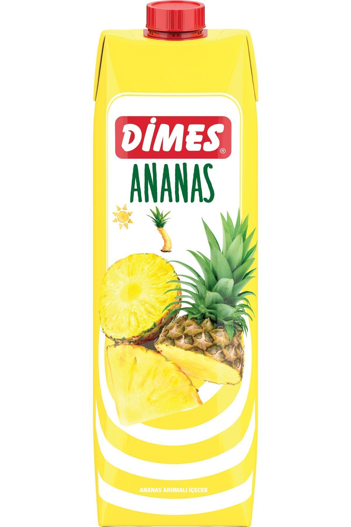 Dimes Ananas Aromalı Içecek Pr 1l*12 Adet