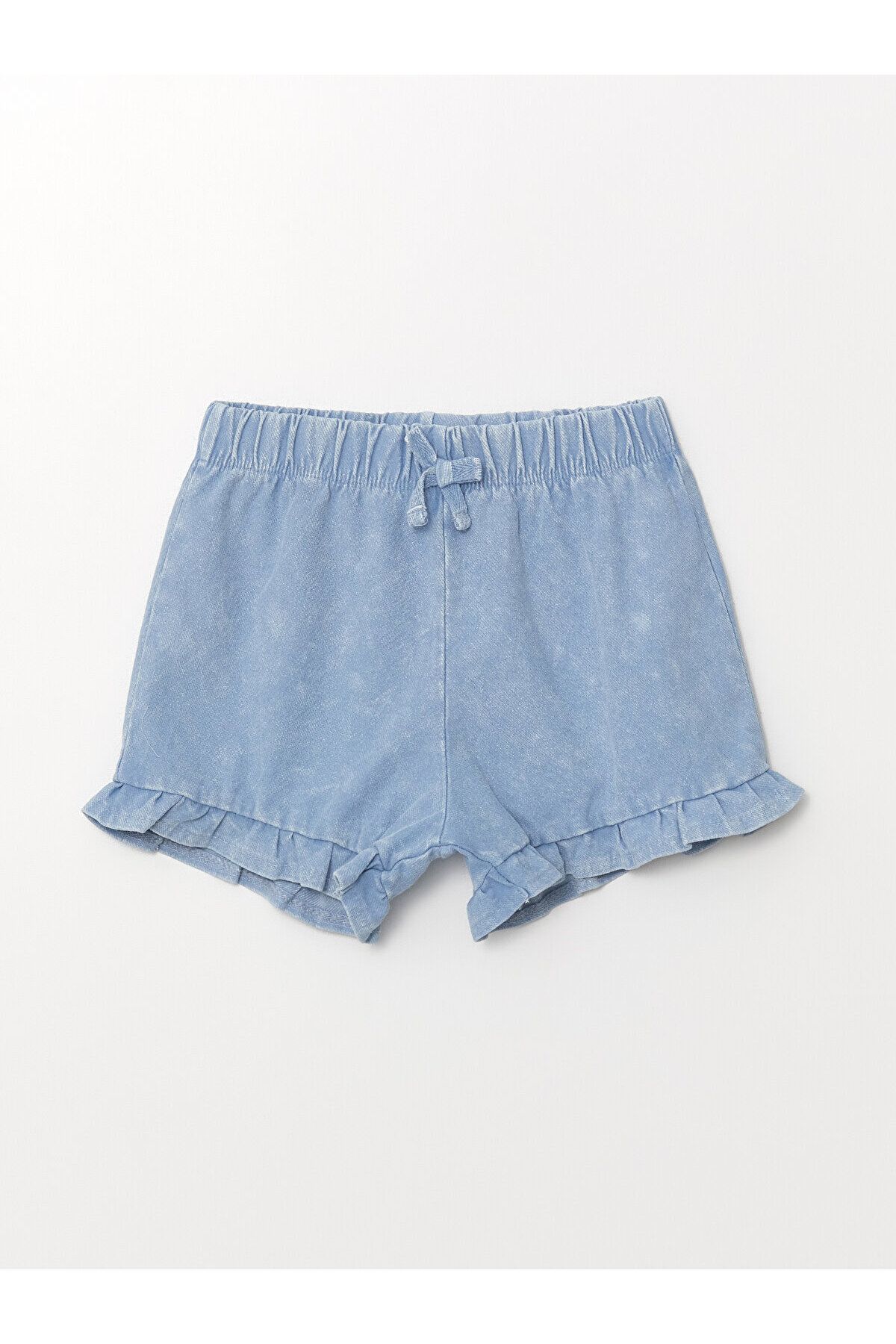 LC Waikiki Beli Lastikli Basic Kız Bebek Şort