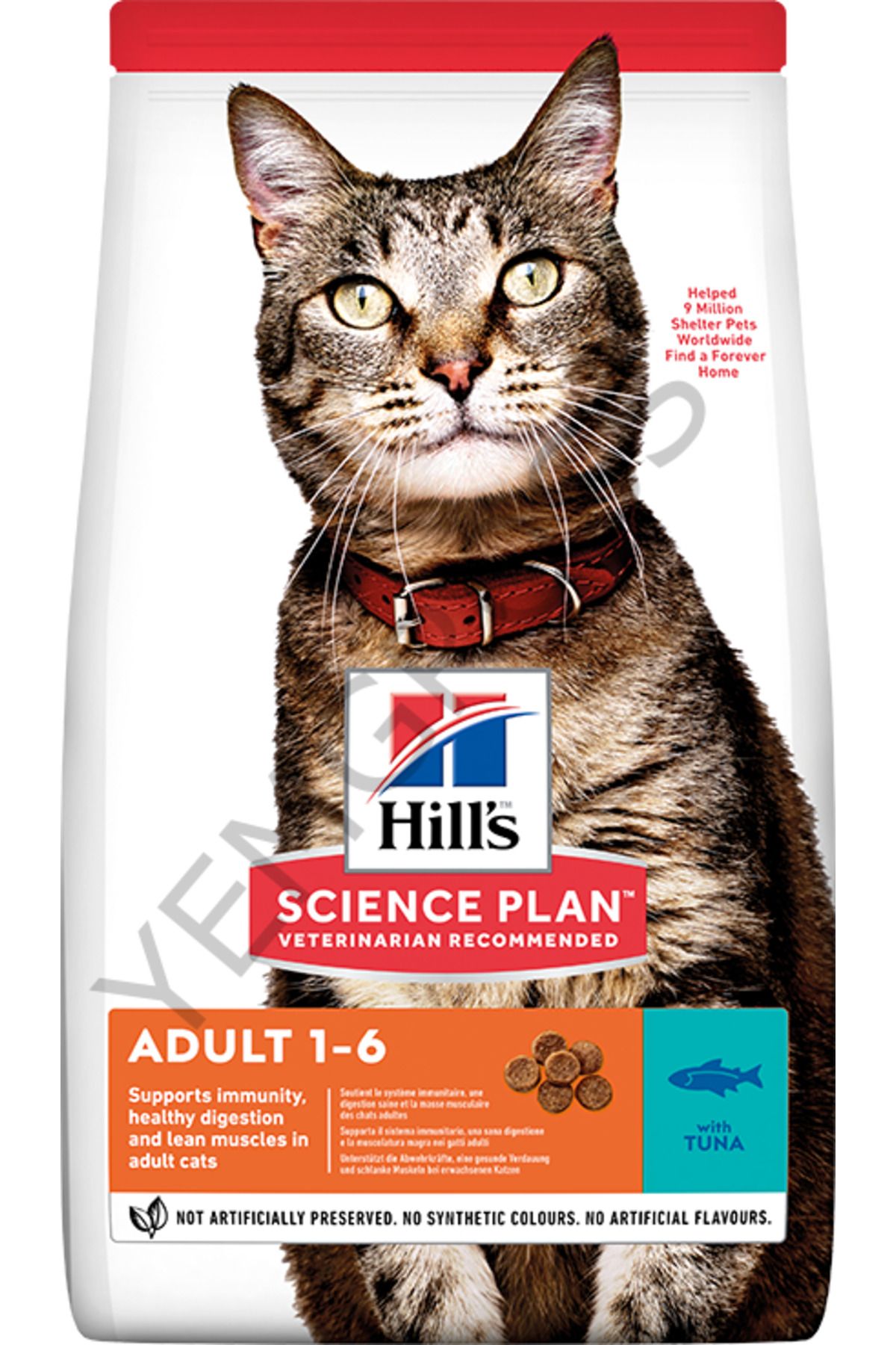 Hill's Scıence Plan Yetişkin Ton Balıklı Kedi Maması 1.5 Kg