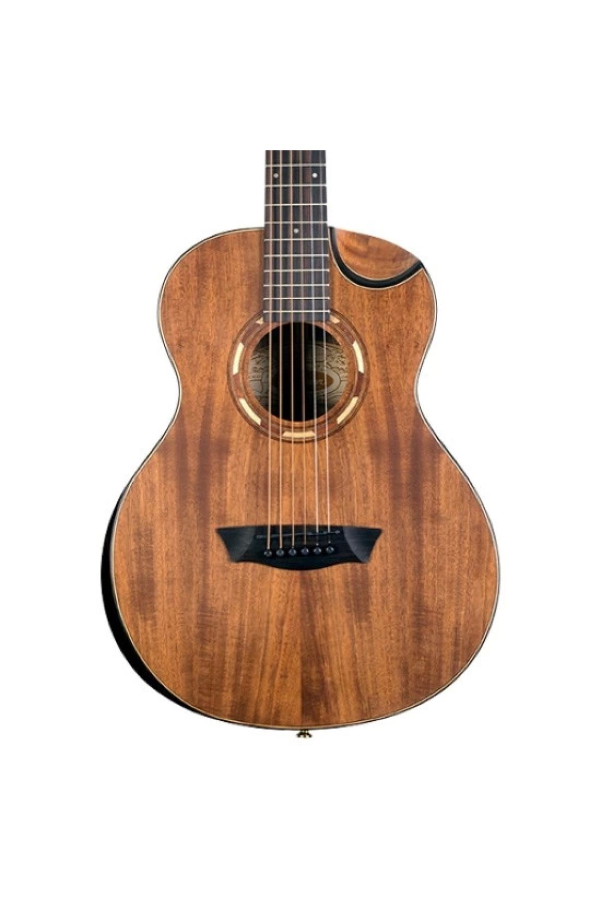 Washburn Wcgm55k Comfort G-mini 5 Koa Akustik Gitar