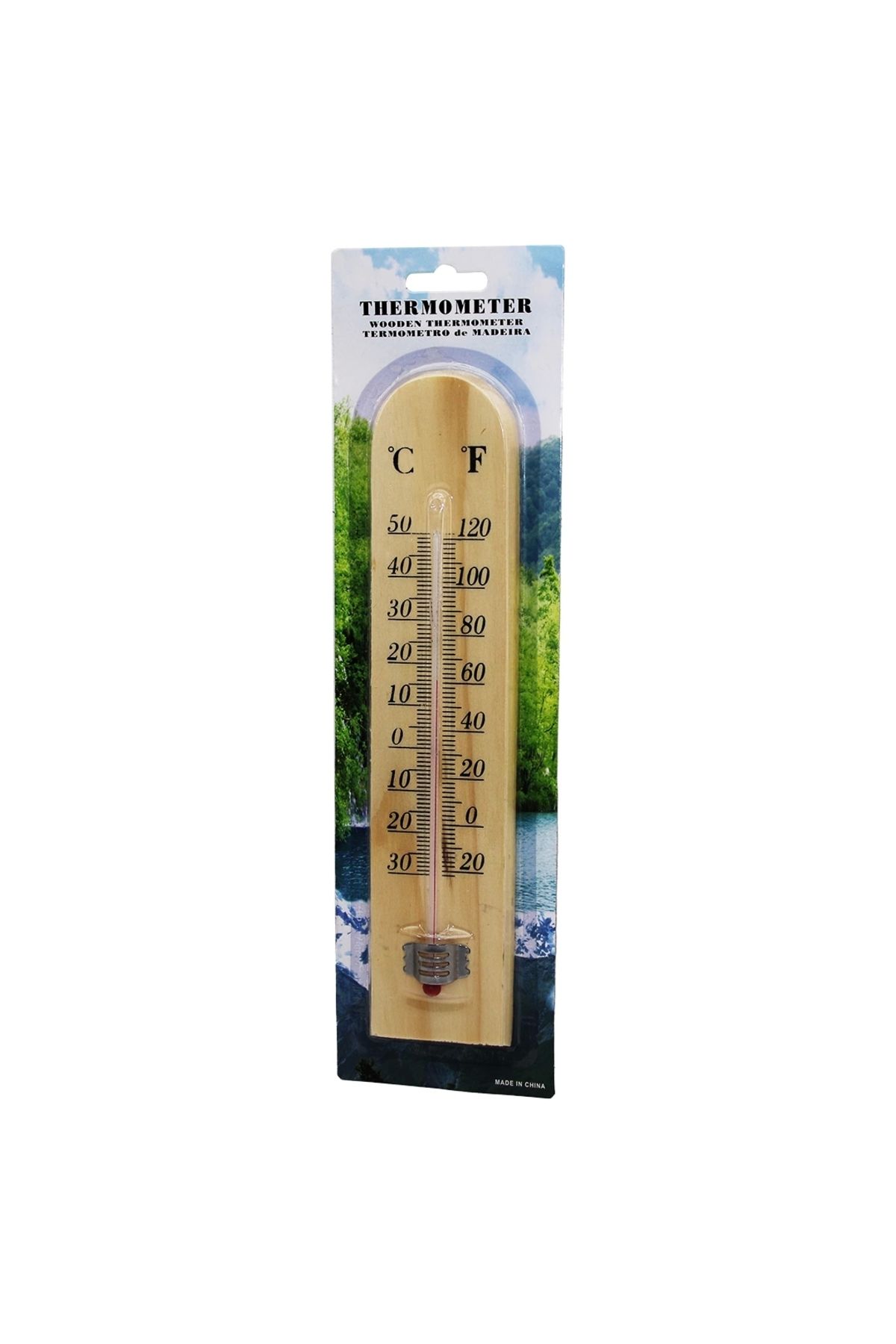 Genel Markalar Ahşap Derece Oda Termometresi (44DEX34)