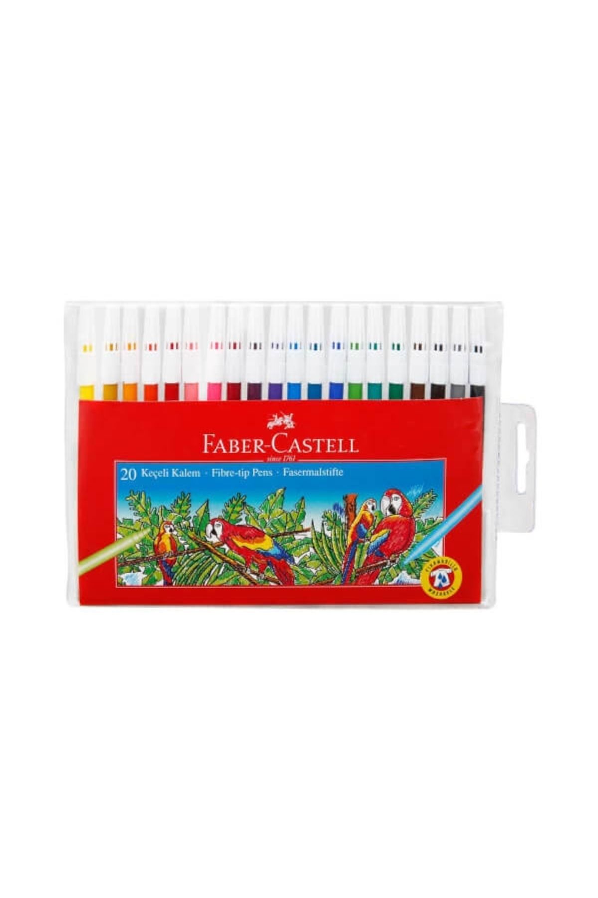 Faber Castell 20 Renk Keçeli Okul Boya Kalemi / 506715512