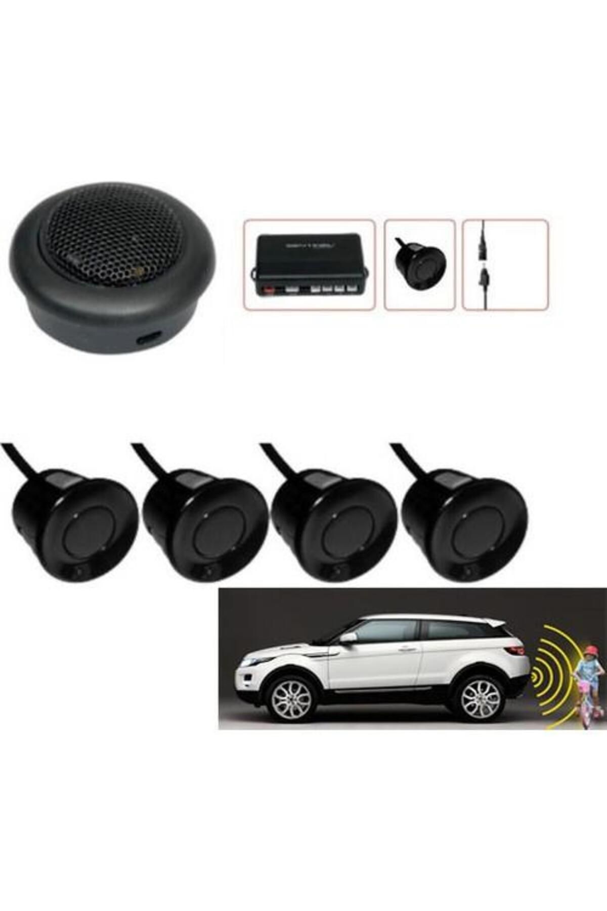 Kingstar Araç Park Sensörü Sesli 22 Mm Siyah Göz