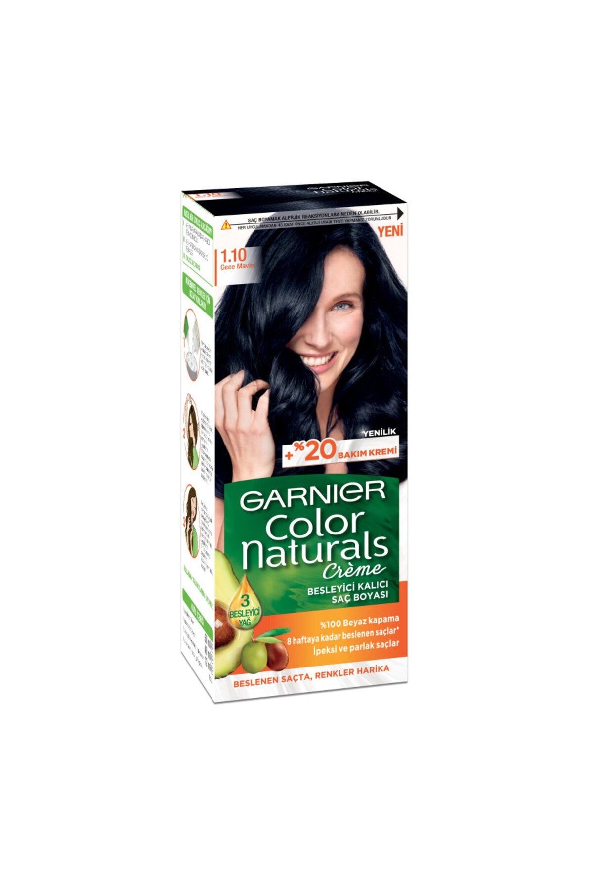 Garnier Color Naturals 1.10 Gece Mavisi