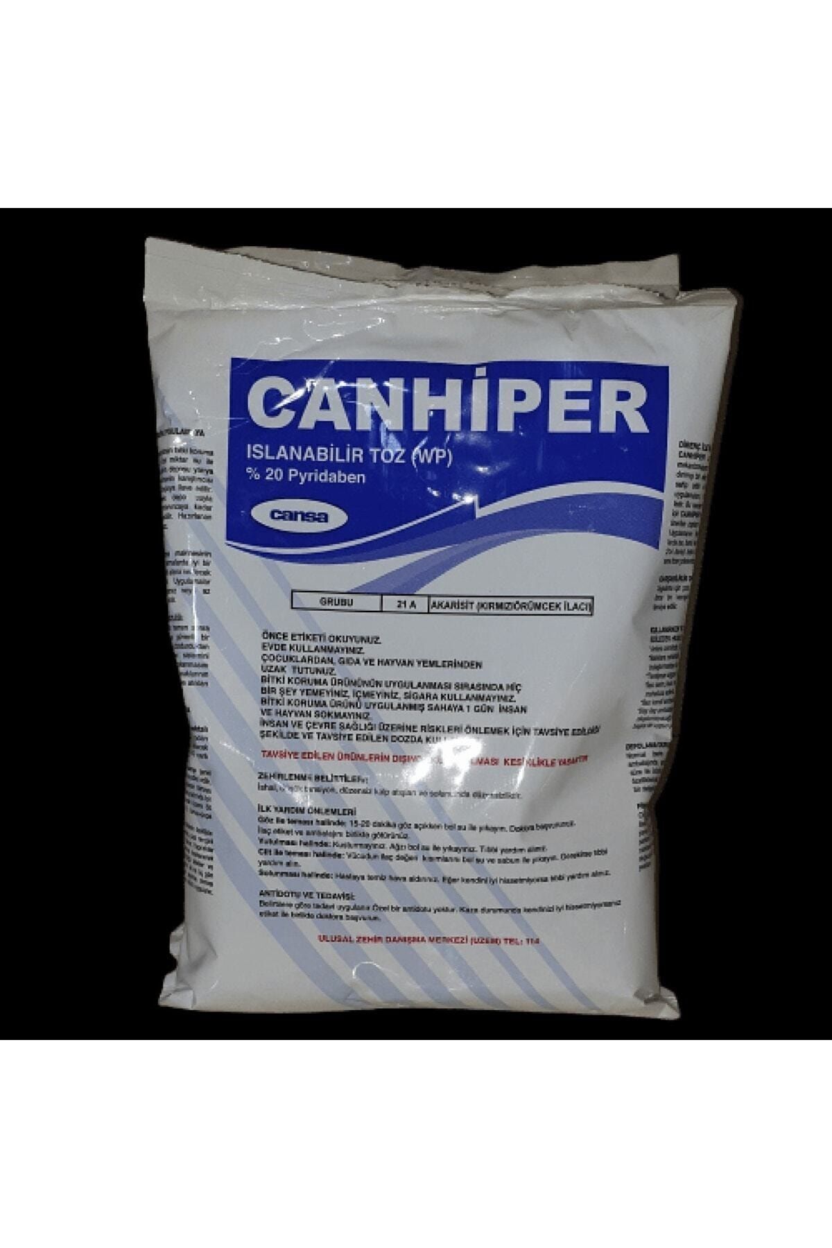 CANSA Canhiper 1 Kg Bit, Kene, Pire, Hayvan Biti Ilacı Kedi, Köpek Biti