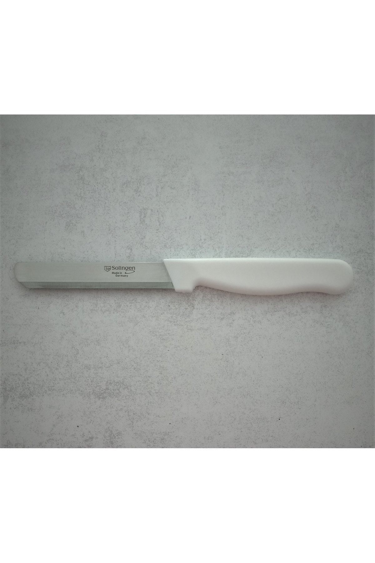 Solingen Ava Micro Tırtıklı Sebze Bıçağı Beyaz