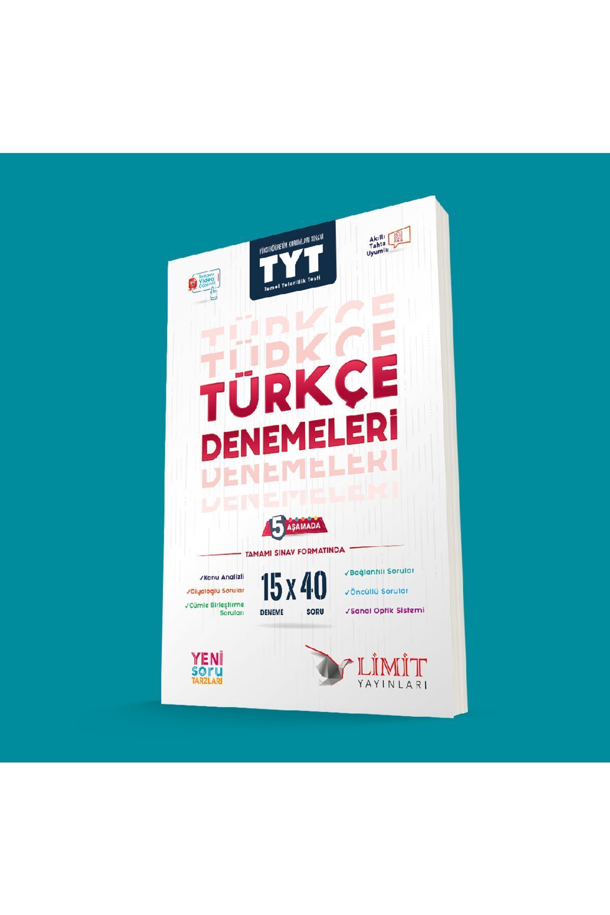 Limit Yayınları Limit Tyt 15'li Türkçe Denemeleri