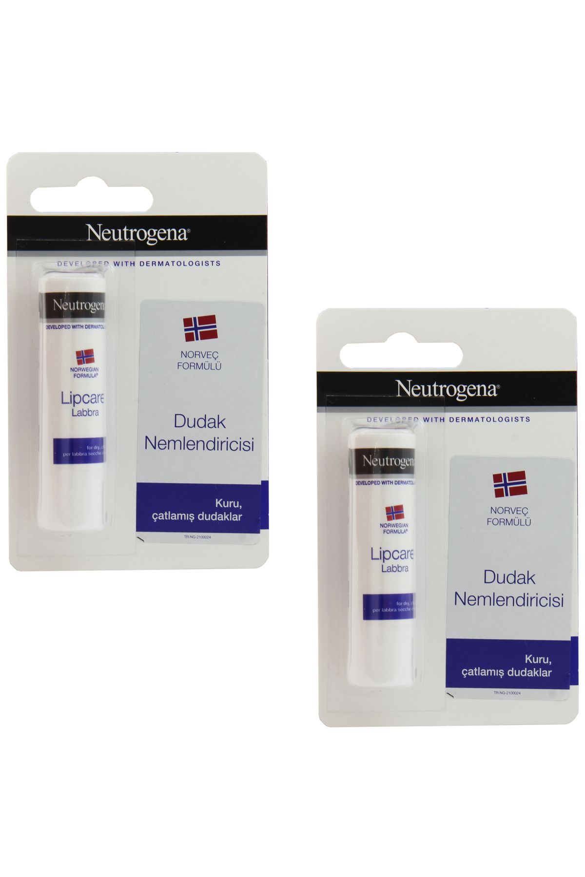 Neutrogena Lipcare Dudak Nemlendiricisi 4.8 gr 2 Adet