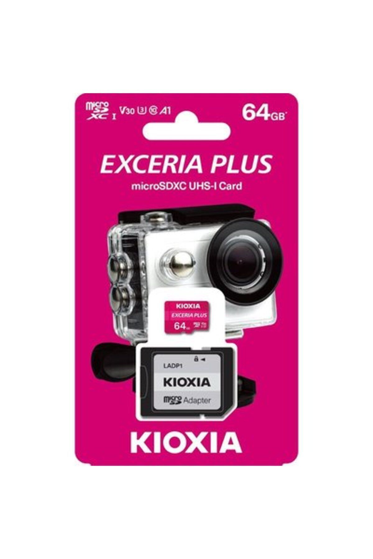 Kioxia 64GB Micro Sd Exceria Plus Hafıza Kartı Class10 Sdxc Uhs-ı U3 LMPL1M064GG2