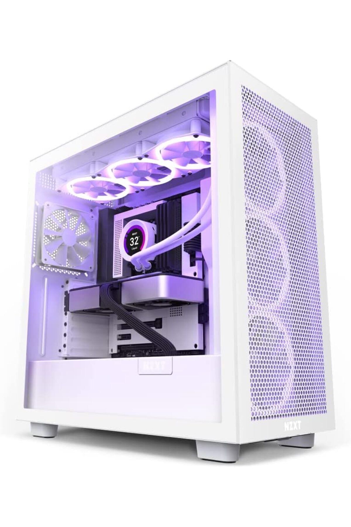 Nzxt Cm-h71fw-01 H Series H710i V1 2022 Flow Edition Atx Mid Tower Beyaz