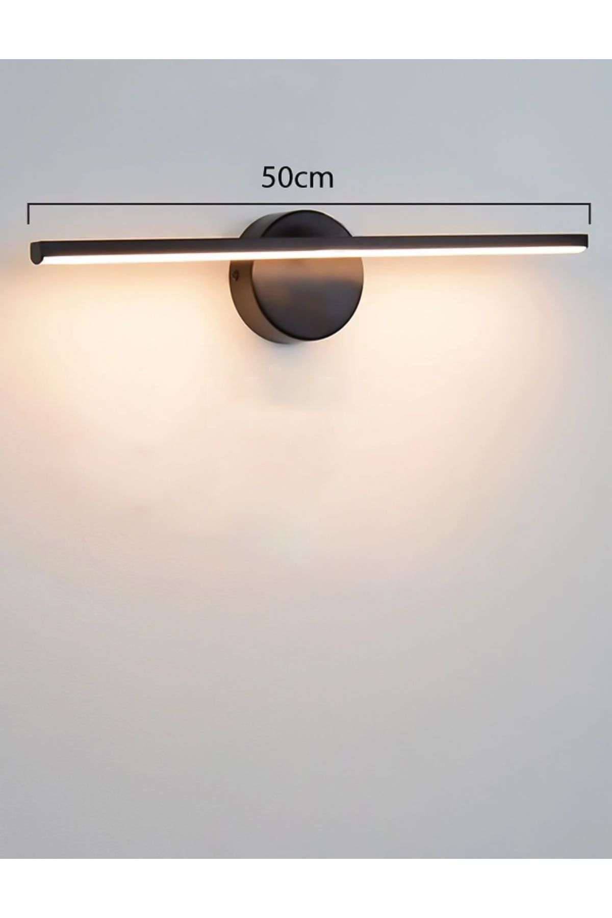 Avizen Lighting Project Banyo Duvar Ayna Tablo Aydınlatması Led Flüt Aplik Günışığı 50 Cm