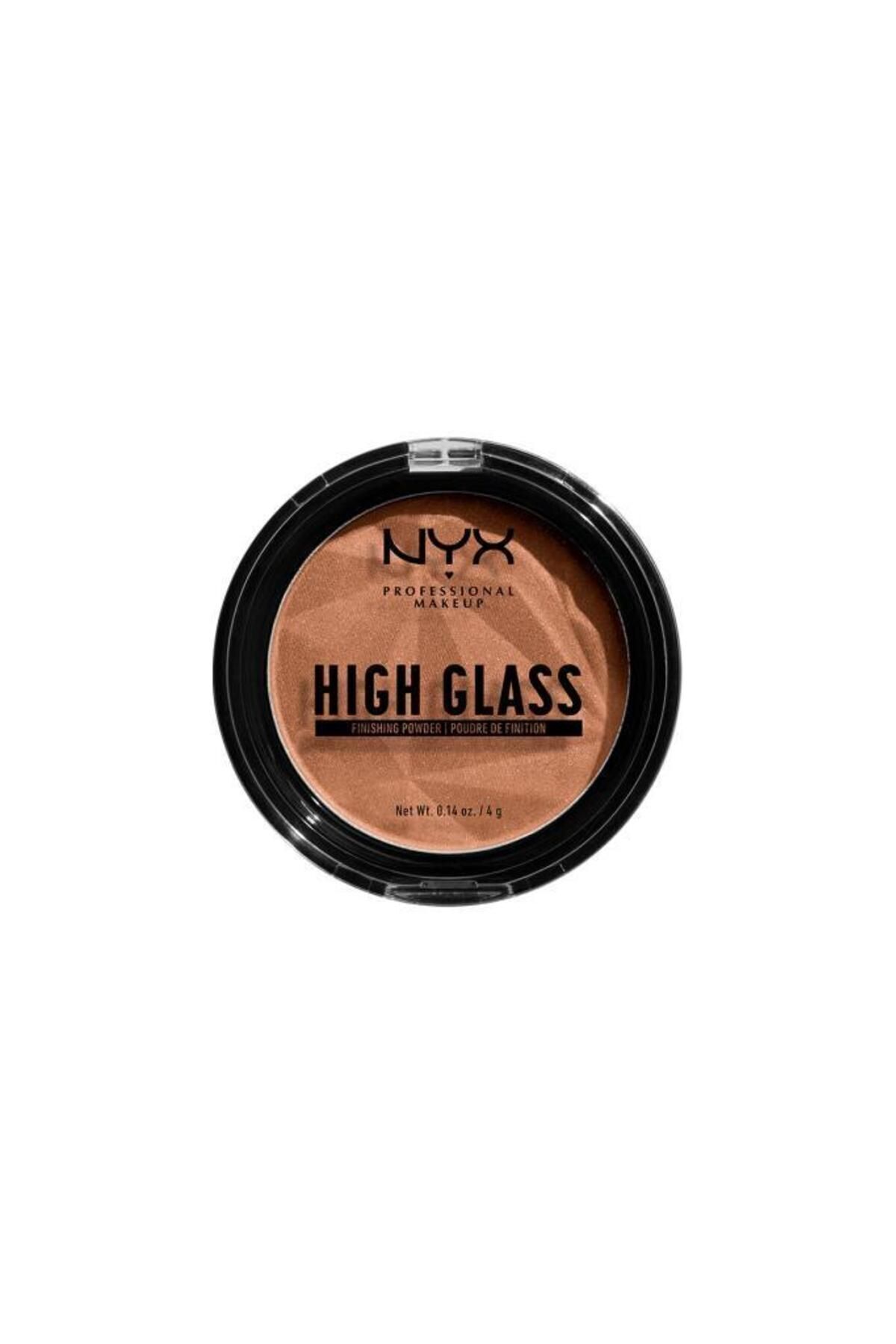 NYX Professional Makeup Hıgh Glass Fınıshıng Powder 3 - Deep