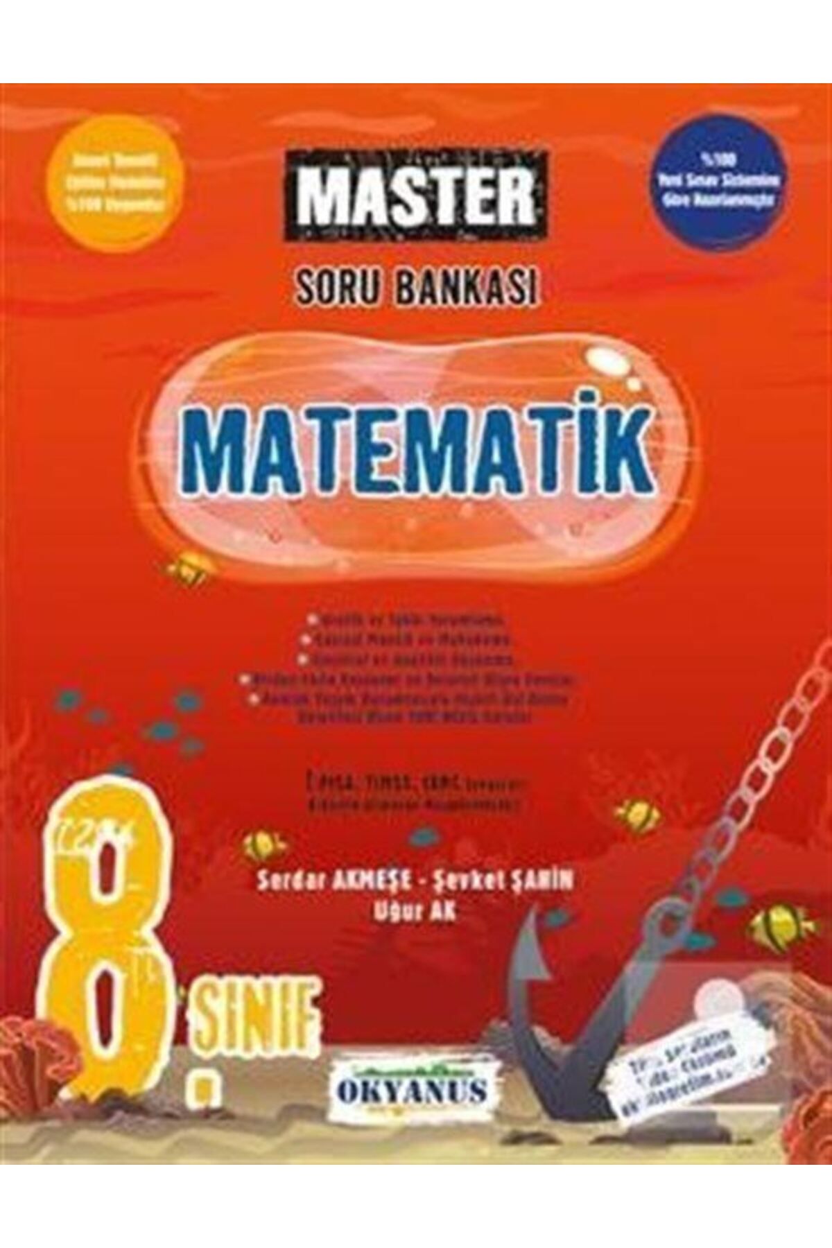 Okyanus Yayınları 8. Sınıf Master Matematik Soru Bankası
