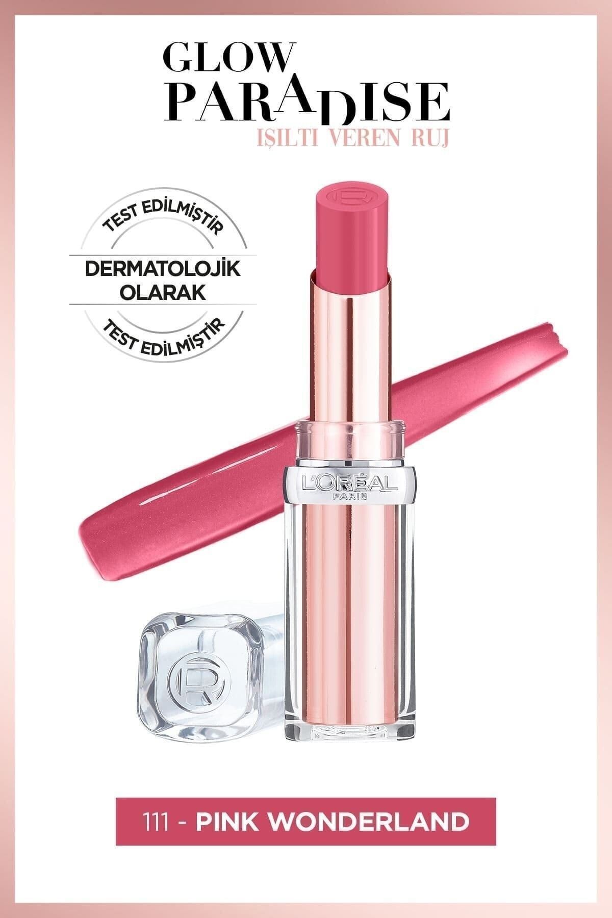 L'Oreal Paris L'oréal Paris Glow Paradise Balm-in-lipstick - Işıltı Veren Ruj 111 Pink Wonderland