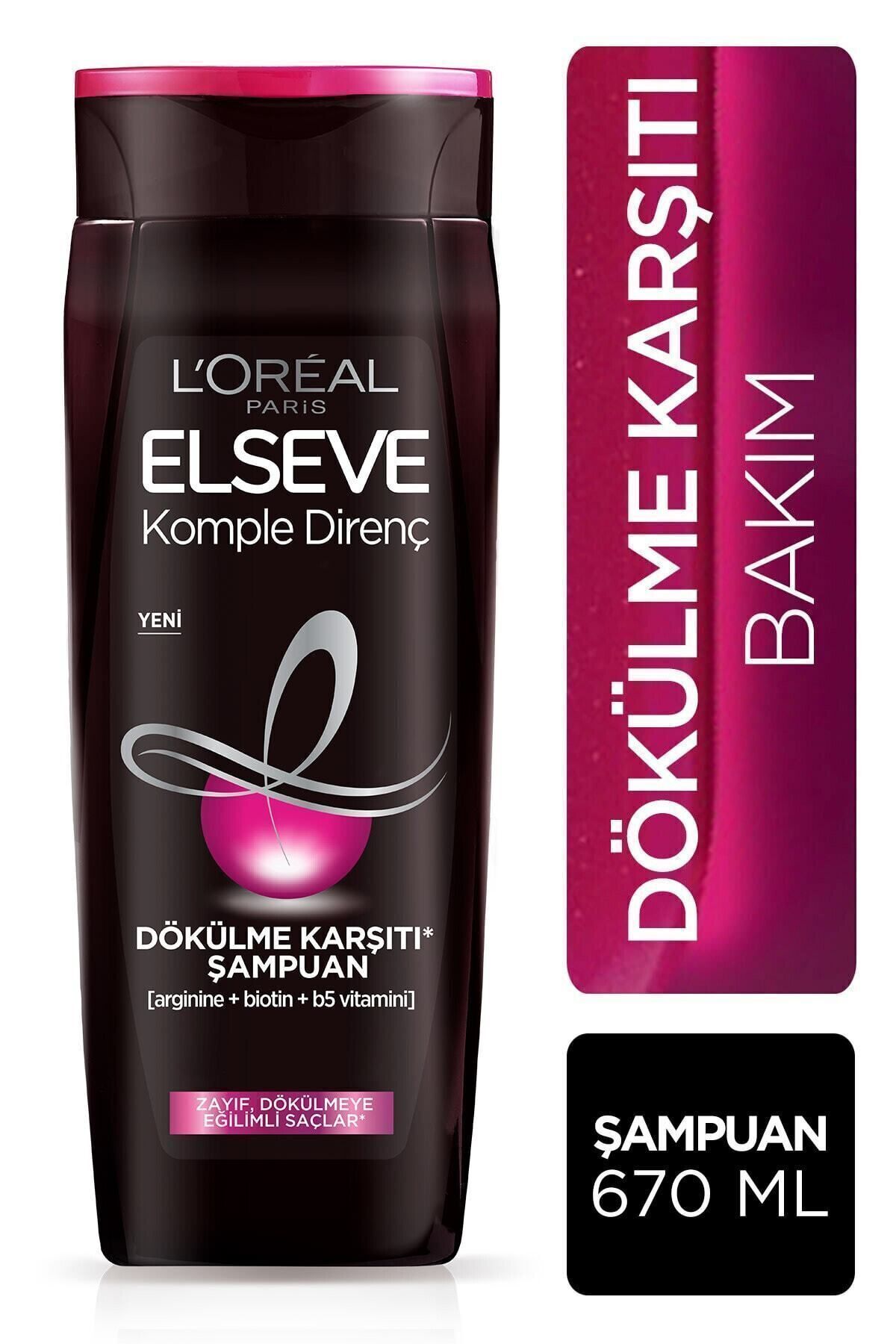 Elseve L'oréal Paris Komple Direnç Dökülme Karşıtı Şampuan 670 Ml