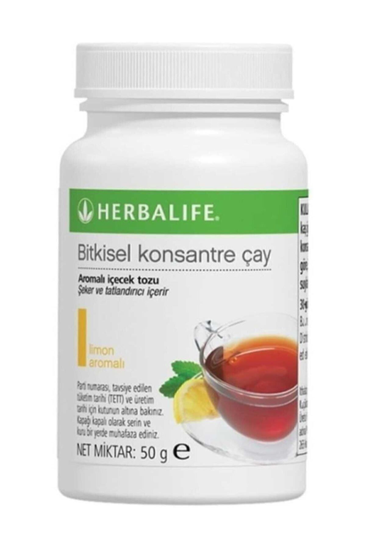 Herbalife Bitkisel Konsantre Limon Çay 50 gr Küçük Çay