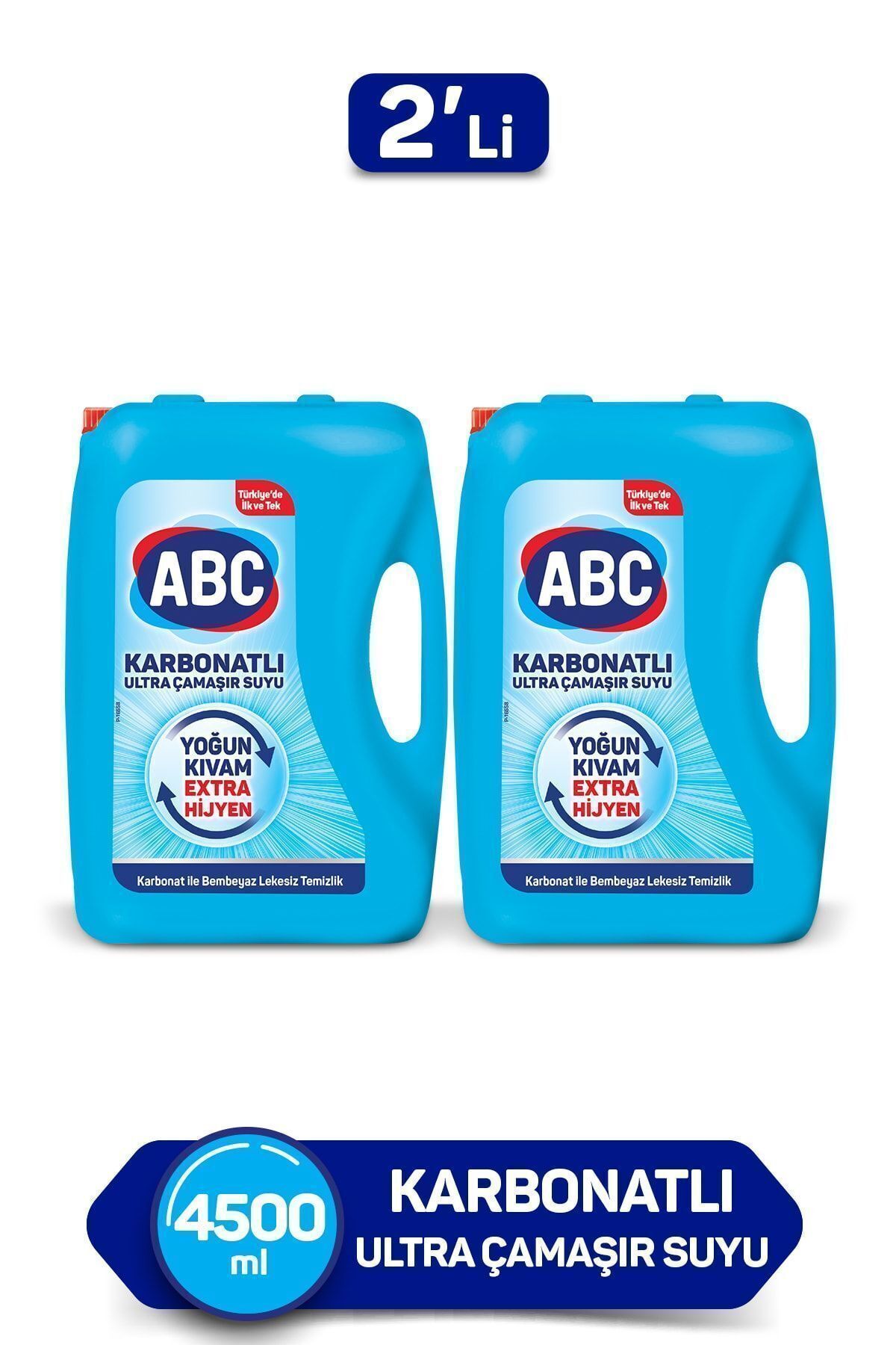 ABC Ultra Çamaşır Suyu Karbonatlı 3250 Ml 2'li