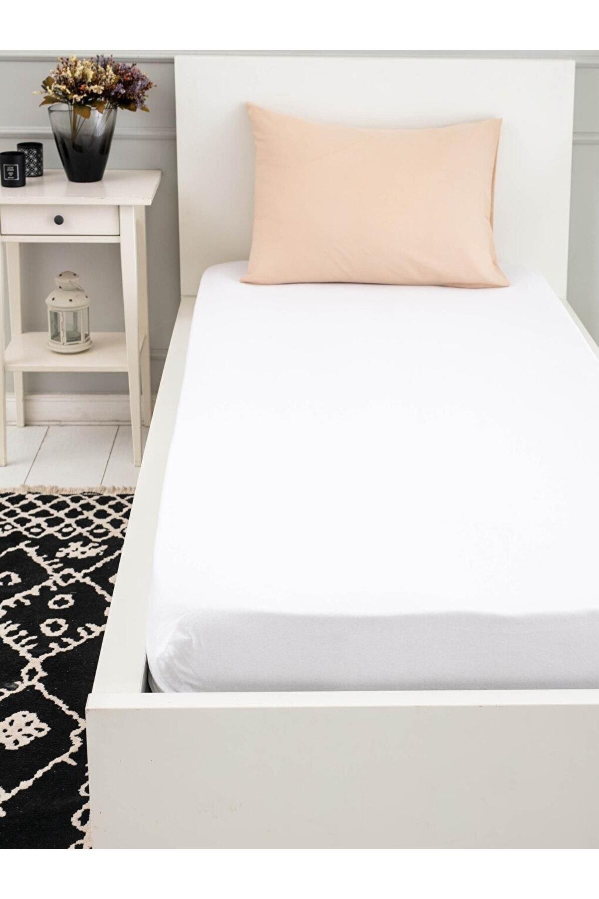 LC Waikiki LCW HOME Tek Kişilik Lastikli Örme Çarşaf 100x200x30 Cm