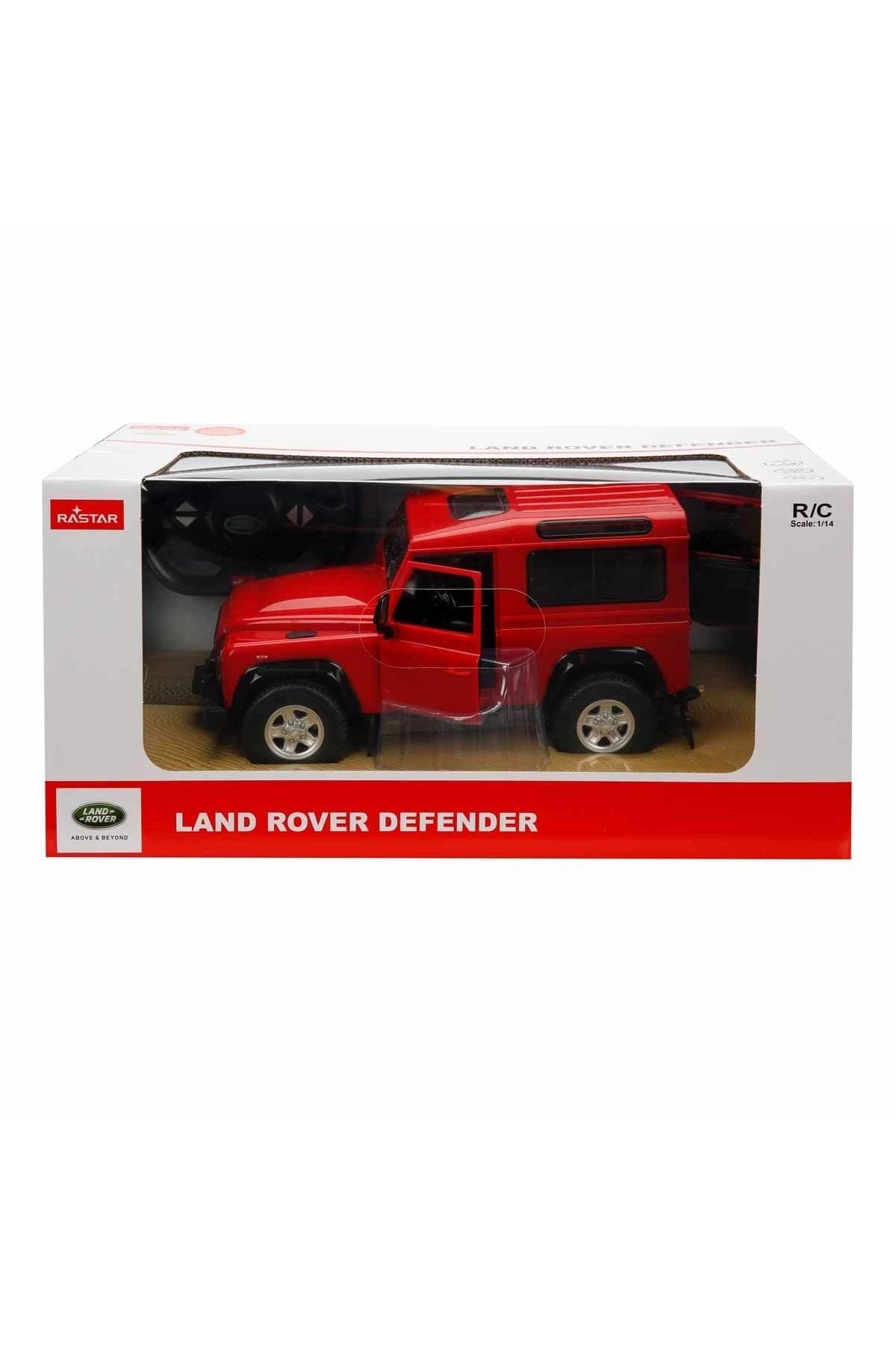 Sunman 1:14 Land Rover Defender Uzaktan Kumandalı Araba - Kırmızı