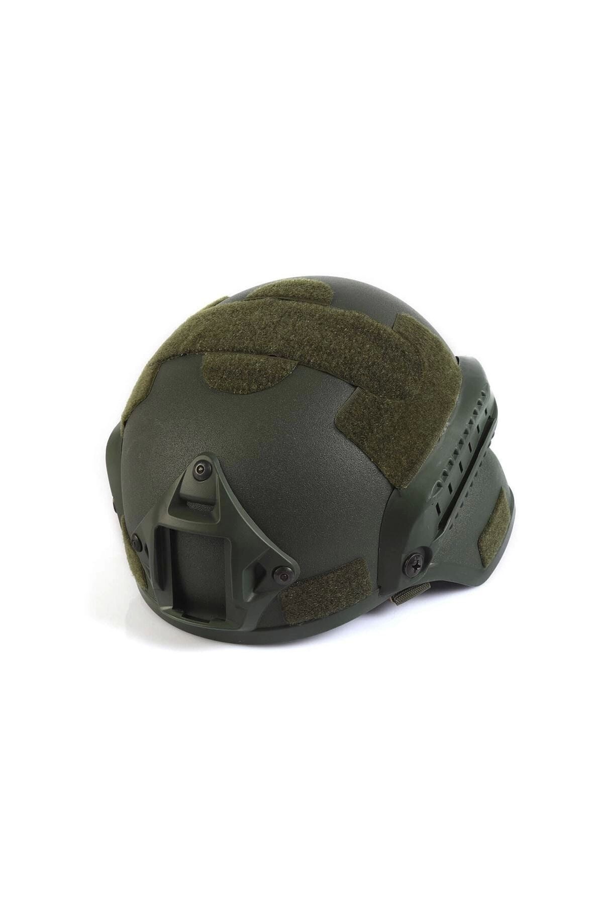 Asker Marketi Haki Airsoft Kompozit Başlık  Koruyucu Tactical Kask Paintball