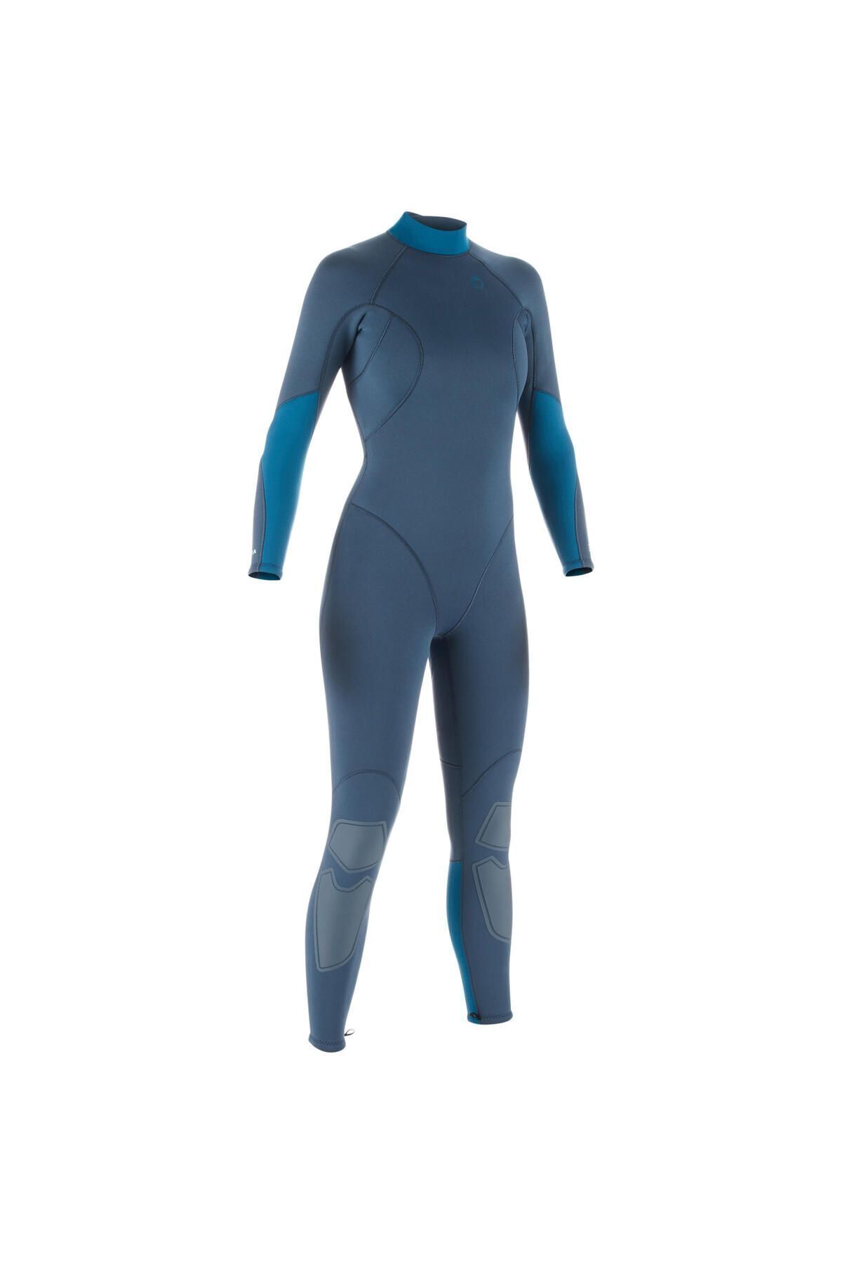 Decathlon Kadın Tüplü Dalış Wetsuiti - 3 Mm - Gri - 500