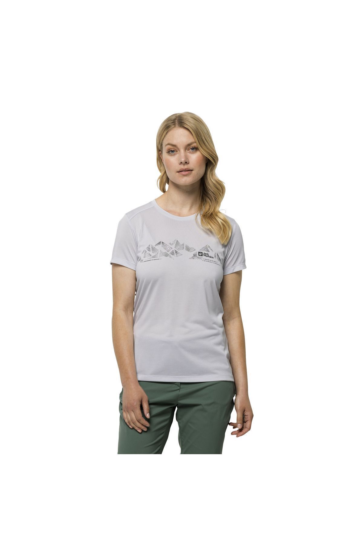 Jack Wolfskin Crosstrail Graphic Kadın T-shirt