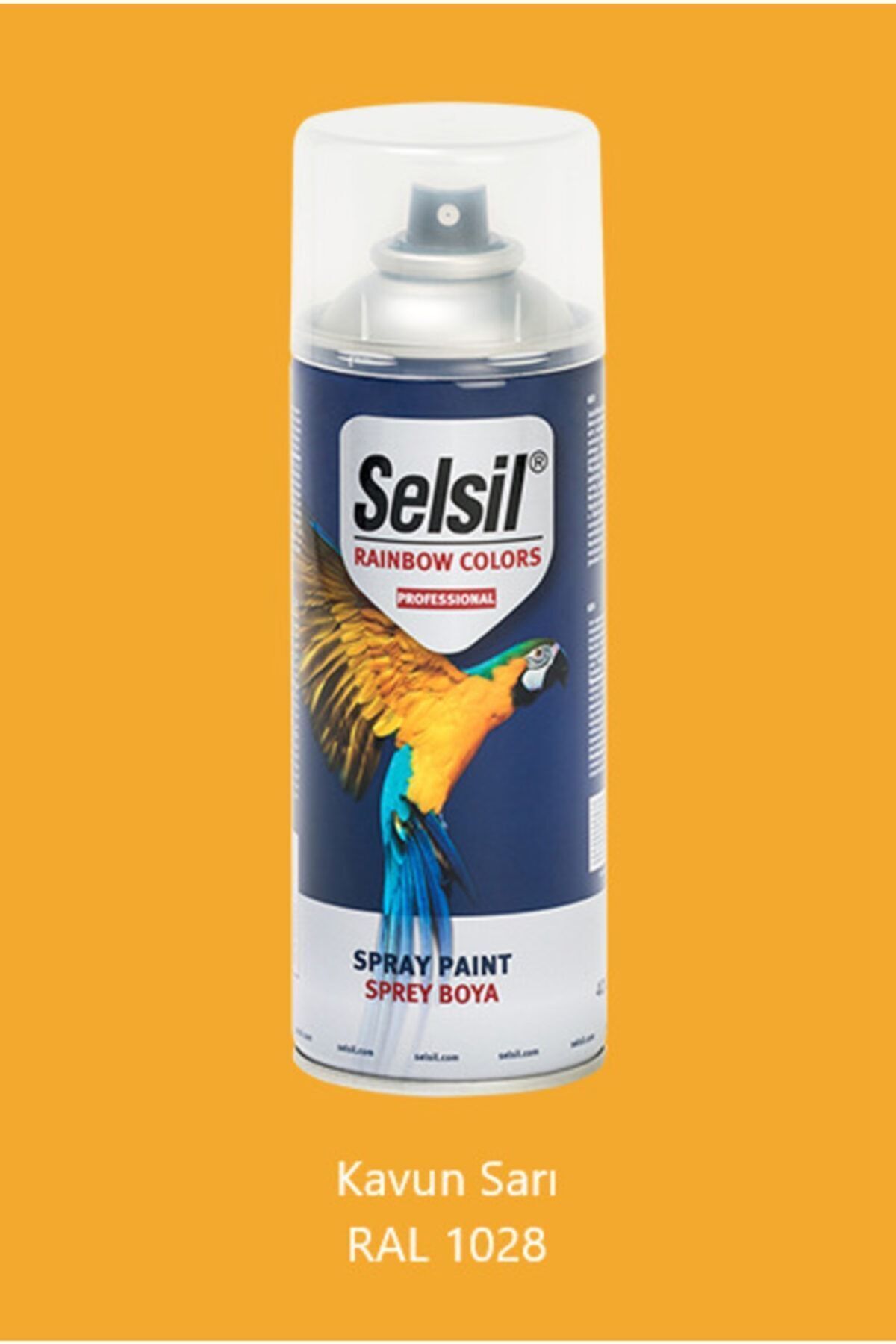 Selsil Sprey Boya Kavun Sarı 400 Ml