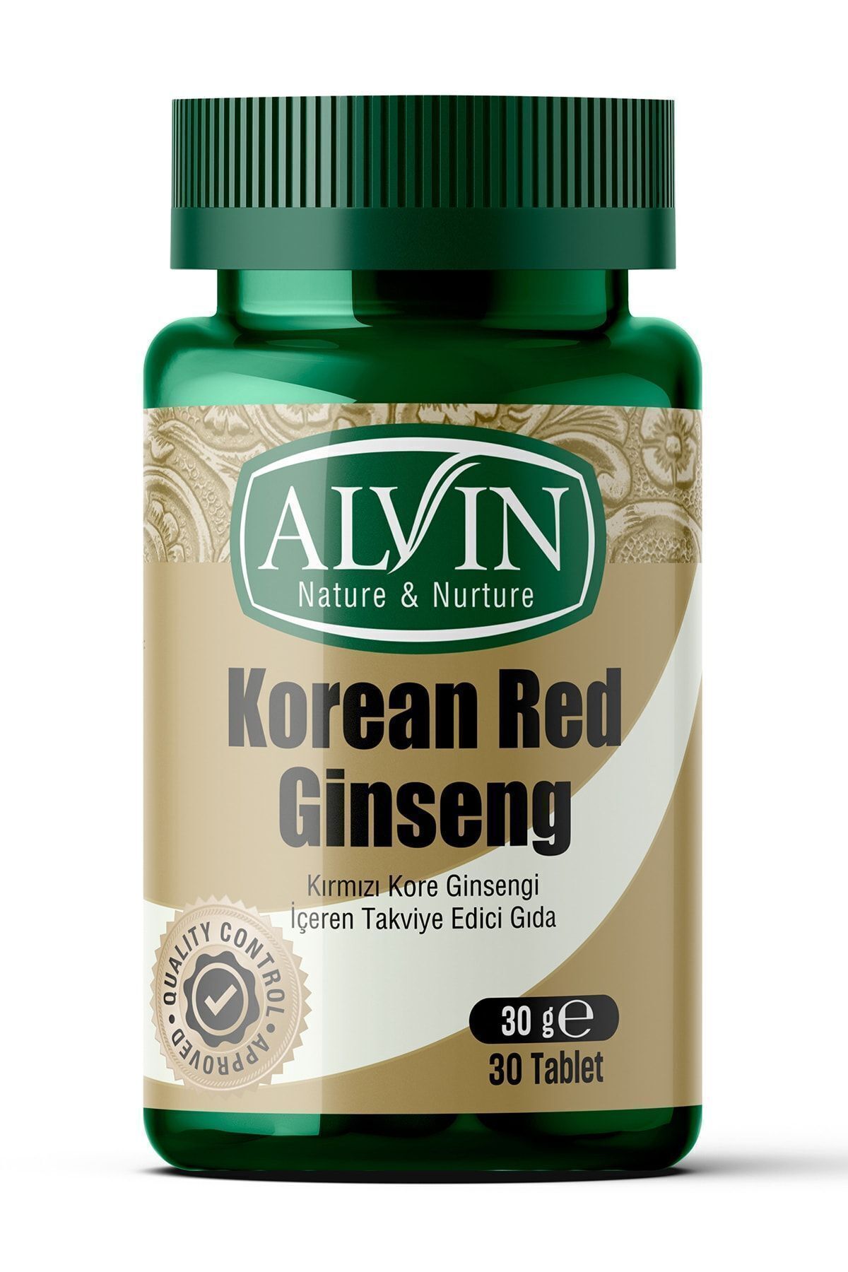 alvin Kırmızı Kore Ginsengi Içeren Takviye Edici Gıda