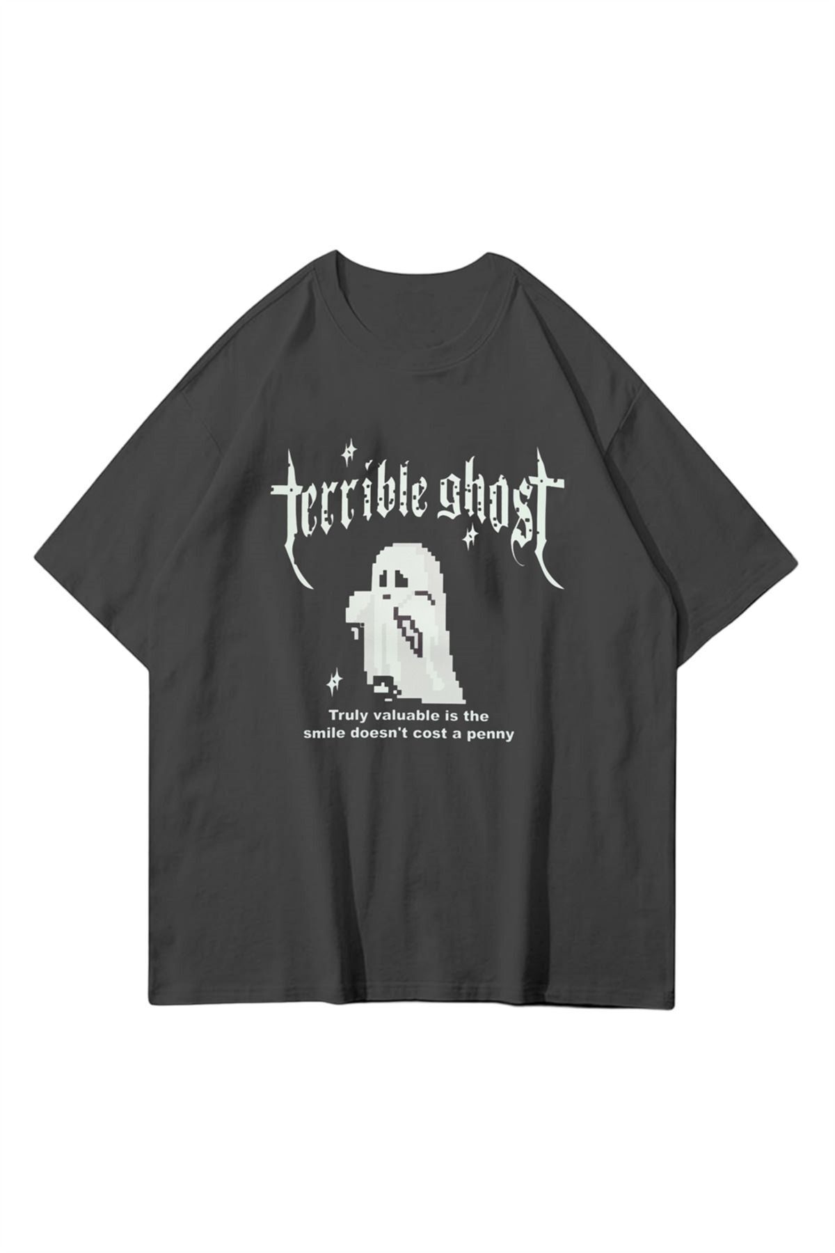 Carpe Terrible Ghost Oversize T-shirt