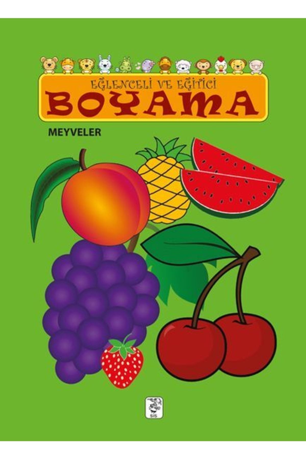 Sis Yayınları Kıda Eğlenceli Ve Eğitici Boyama - Meyveler