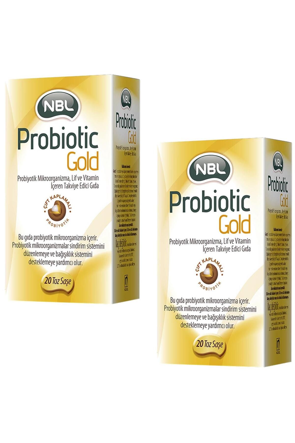 NBL Probiotic Gold 20 Saşe X 2 Adet